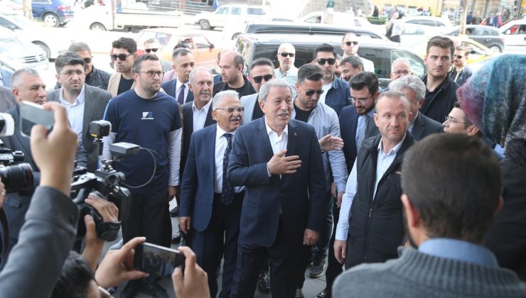 Hulusi Akar Kayseri de