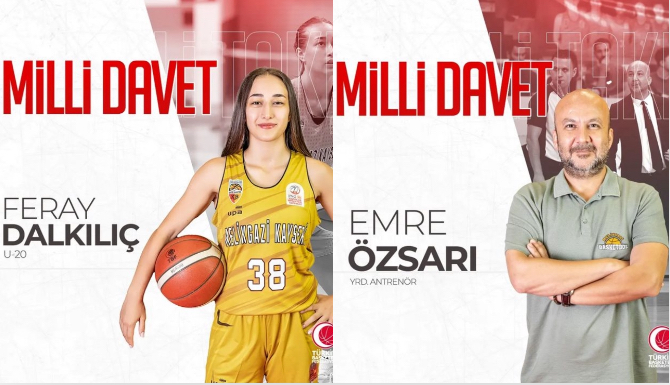 A Kadın Milli Takımı kadrosuna Kayseri Basketbol’dan 2 kişi çağırıldı