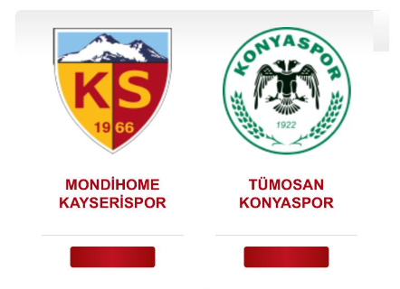 Kayserispor – Konyaspor maçı cumartesi günü oynanacak