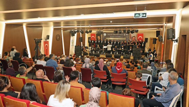 TALAS MUSİKİ CEMİYETİ’NDEN KULAKLARIN PASINI  SİLEN KONSER