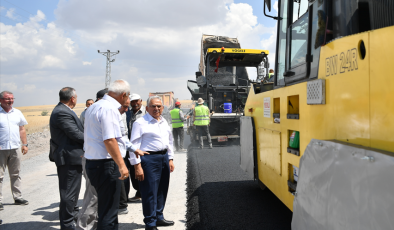 Büyükşehir, 10 Mahalleyi Yakından İlgilendiren 50 Milyon TL’lik Yolu Hizmete Açtı