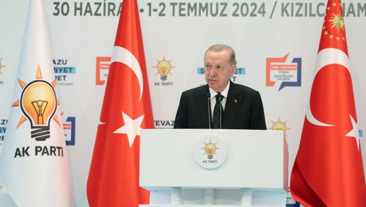 Erdoğan, “Sokakları ateşe vermek kabul edilemez”