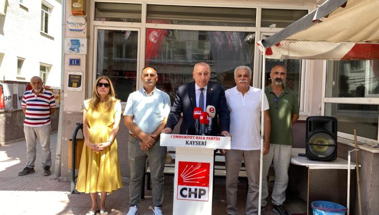 CHP Kayseri İl Başkanvekili Aslanhan, “Liyakatsiz atamalar ile eğitim sistemimiz yerle bir edilmiştir”