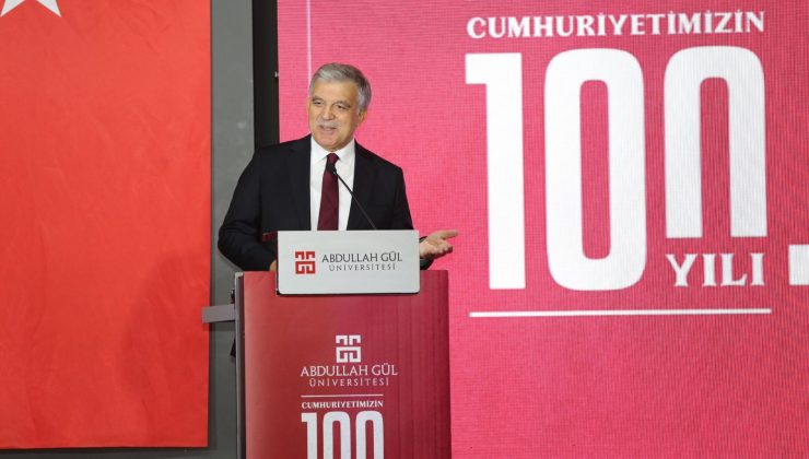 Abdullah Gül, AGÜ 7’nci Mezuniyet Töreni’nde