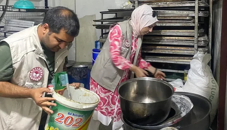 Gaziantep’te mide bulandıran denetim!