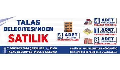 Talas Belediyesi Resmi İlan