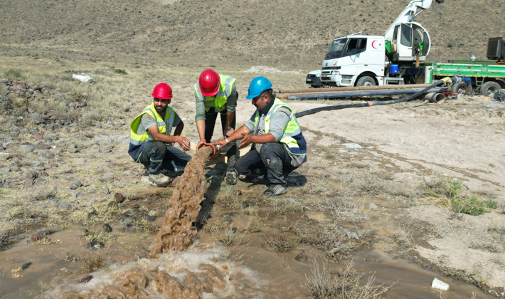 KASKİ, Develi Soysallı Mahallesi’nde Sondaj Kuyusu Açtı