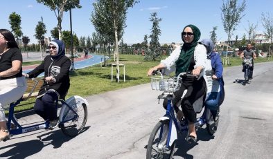 Büyükşehir Ulaşım A.Ş.’den özel öğrencilere bisiklet etkinliği