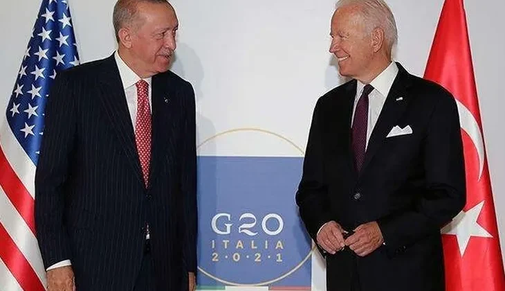 Cumhurbaşkanı Erdoğan Biden ile görüştü