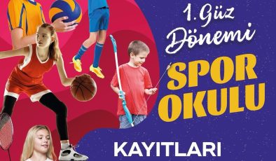 Büyükşehir Spor A.Ş., 1. Güz Dönemi Spor okulu kayıtlarını başlattı