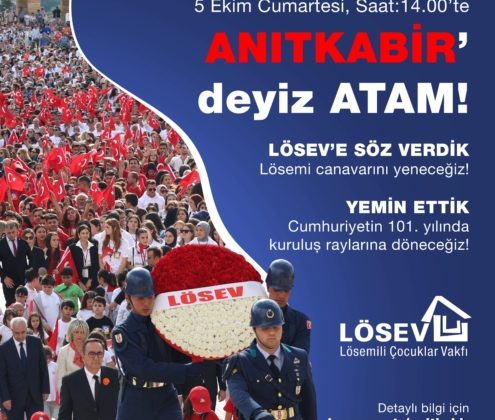 LÖSEV’den Anıtkabir’de büyük buluşma!