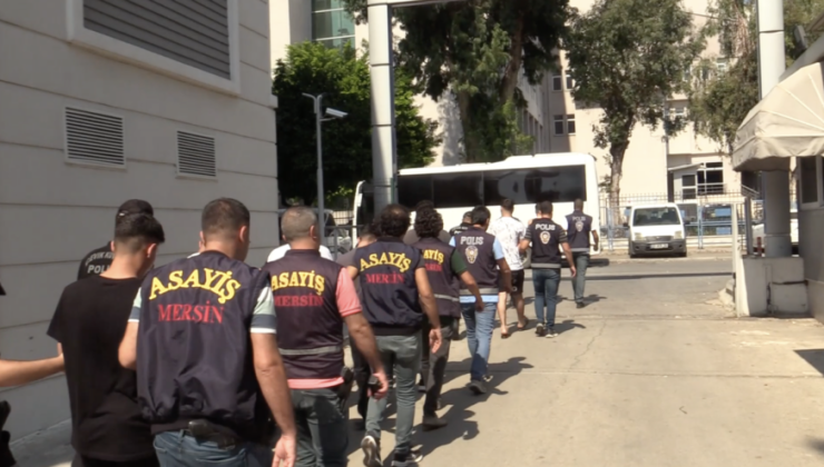 Mersin polisinden umut tacirlerine darbe