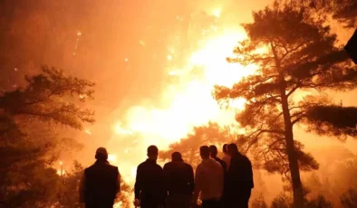 Muğla’da yangın: 11 kişi tahliye edildi