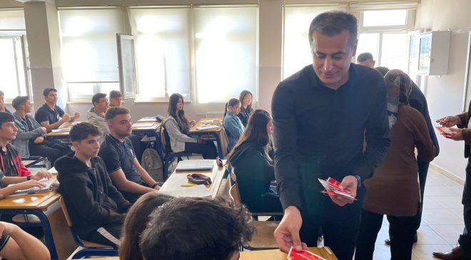 Celal Bayar Anadolu Lisesi’nden “Ben Temizim, Okulum Temiz” projesi