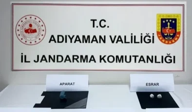 Adıyaman’da operasyon: uyuşturucu ele geçirildi