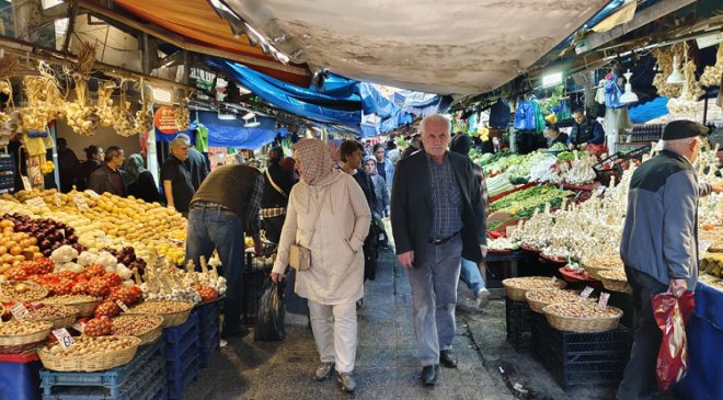 pazar alışverişi lüks oldu